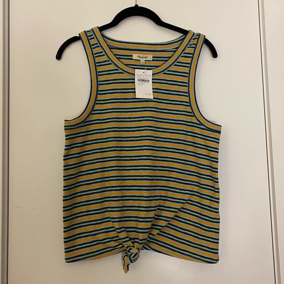 Madewell Kokomo Tie-Front Tank - Picture 4 of 9
